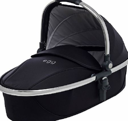 egg Carrycot Mirror/Gotham Black