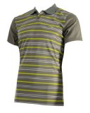 ElectraGolf Puma Yarn Dye Stripe Polo Vetiver XXL