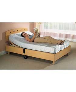 Adjustable Single Bed - Pocket Sprung Mattress