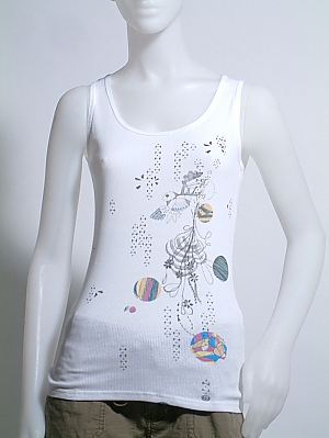 Filipa Ladies Top - White