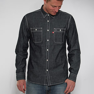 Railway Denim shirt - Rinsed