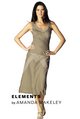 ELEMENTS BY AMANDA WAKELEY satin skirt