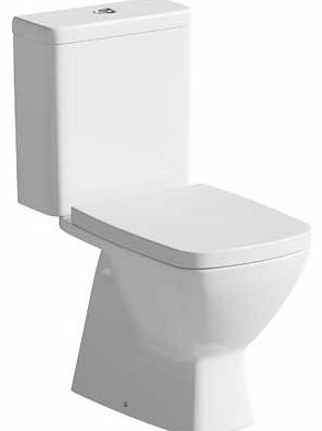 Eliana Ebony Close Coupled Toilet and Soft Close