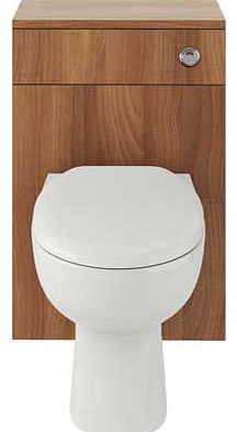 Eliana Ferne Walnut Effect WC Unit and Toilet