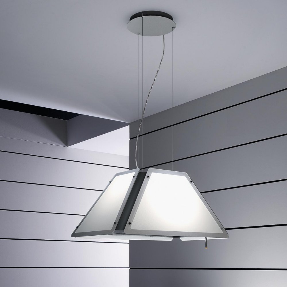 80cm x 50cm Ceiling Mounted Island Hood