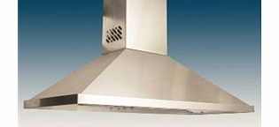 COVE90BL Range Style 90cm Chimney Hood in