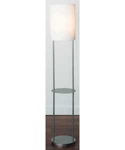 Elipse Brushed Chrome Floor Lamp