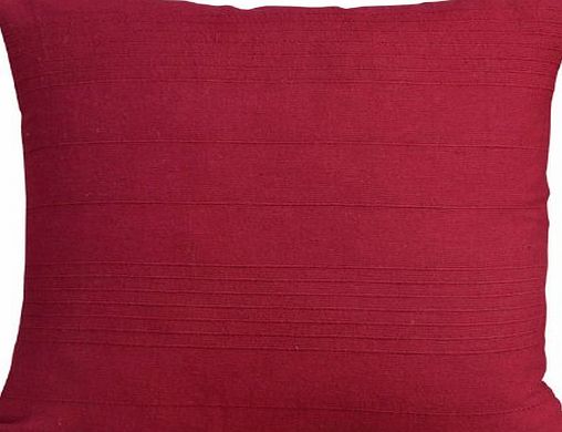 Classic Rib 45 x 45 cm Cushion Cover, Wine