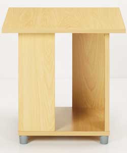 Beech Effect End Table