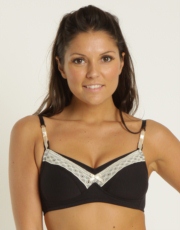 Midnight Breeze Nursing Bra - Jet