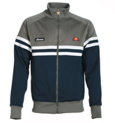 Ellesse Reynolds Navy and Grey Full Zip