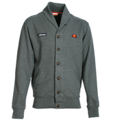 Ellesse Sugana Smog Grey Buttoned Cardigan