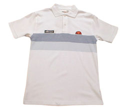 Hooped tennis polo