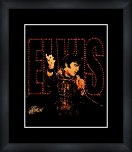 PRESLEY Take My Hand - Custom Framed Print Framed Music Prints and Poster