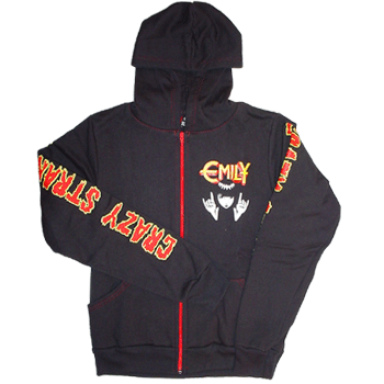 Crazy Strange Zip Hoody