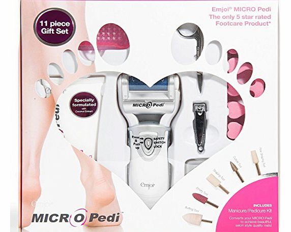 Emjoi MICRO Pedi Gift Set - 11 Piece