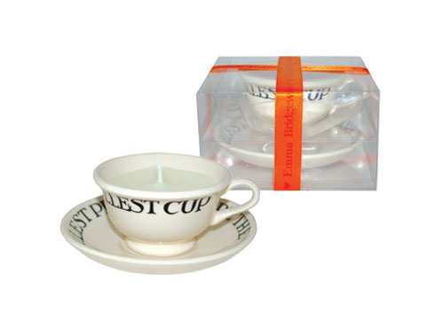 Black Toast Tiny Tea Candle