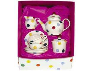 Polka Dot Dollies Tea Set