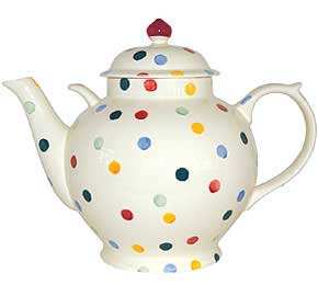 Polka Dot Gallon Teapot