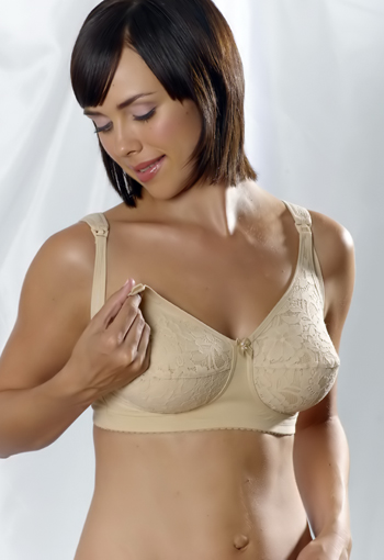 LACE  NURSING BRA