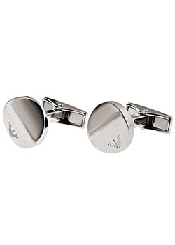 Emporio Armani Gents Silver Cufflinks EG2865040