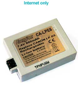 Li-Ion Battery for Canon EOS Cameras