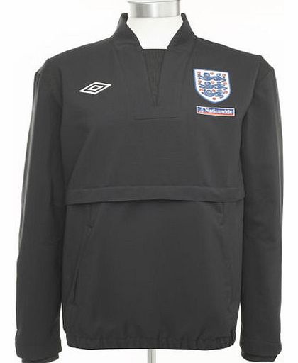 Umbro 2010-11 England 1/4 Zip Training Drill Top (Navy)