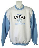 E-96 Crew Sweatshirt White Size X-Large