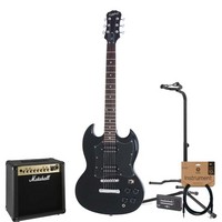 Epiphone SG G-310 Electric Guitar Ebony Marshall