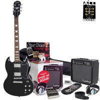 SG G-400 Electric Guitar Ebony All