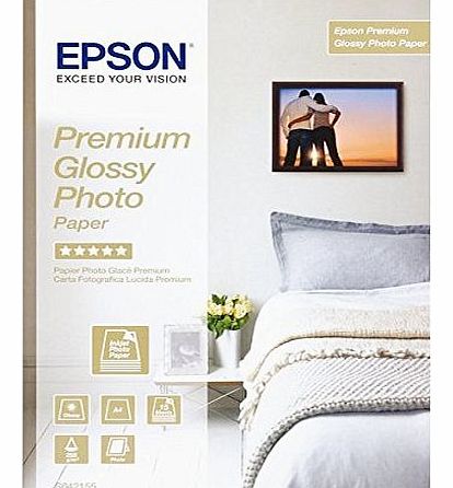 Epson Premium Glossy Photo Paper - Glossy photo paper - A4 (210 x 297 mm) - 15 sheet(s)