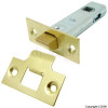 Brass Tubular Mortice Latch 76mm