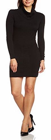  Womens Long Sleeve Dress - Black - Schwarz (BLACK 001) - 16