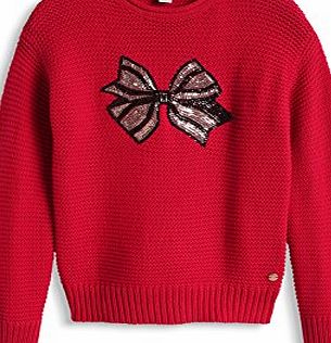 Esprit Girls 104EE7I004 Jumper, Juicy Red, 8 Years (Manufacturer Size:128 )