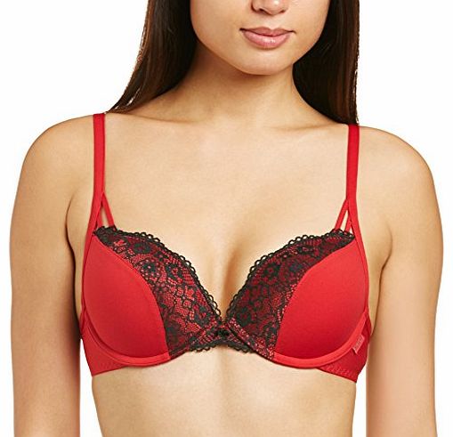 Womens Kassandra F.Mould Push-Up Everyday Bra, Club Red, 34B (Manufacturer Size:75B)