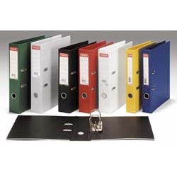 Lever Arch File PVC A4 Black Ref 48077