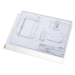 Pocket Polypropylene Multipunched A3