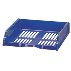 Transit Letter Tray 245x330x60mm Blue