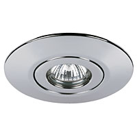 GU10 LV Ceiling Converter Polished Chrome Effect