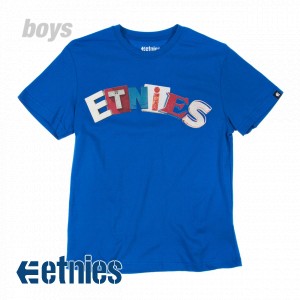 - Etnies Signage Arch T-Shirt - Royal