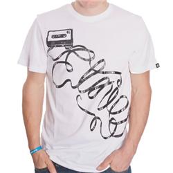 Cassette SS T-Shirt - White