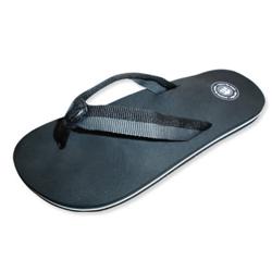 Jnr Tour Flip Flops - Black/Dark Grey