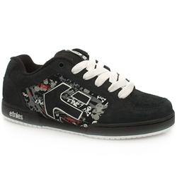 Male Etnies Annex Ii Nubuck Upper in Black and Grey