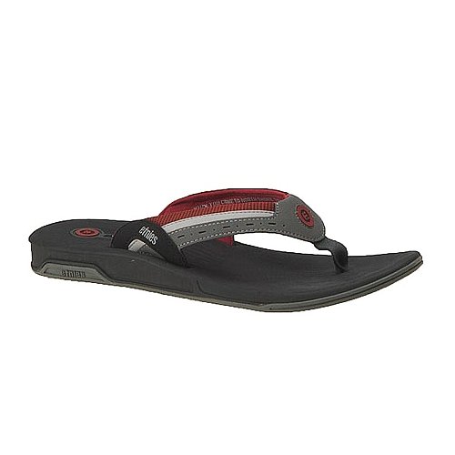 Mens Etnies The Job Flip-Flop Black/red