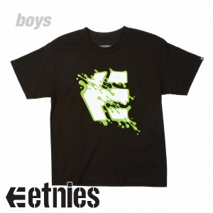 T-Shirts - Etnies Rendered T-Shirt - Black