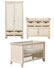 Havanna White Roomset - Cot, Chest &