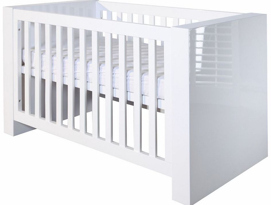 Somero Glossy White Cot