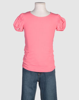 TOPWEAR Short sleeve t-shirts GIRLS on YOOX.COM