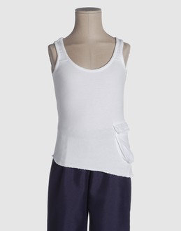 TOPWEAR Sleeveless t-shirts GIRLS on YOOX.COM