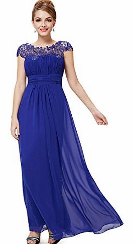 Ever-Pretty HE09993SB12, Sapphire Blue, 12UK, Ever Pretty Evening Dresses Long Formal 09993